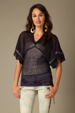 We The Free Flutter Sleeve Tunic