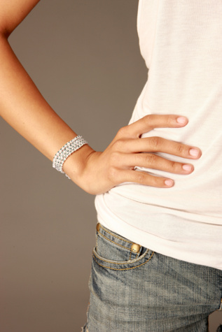 White/Sapphire
