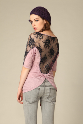 Missing You Back Lace Top