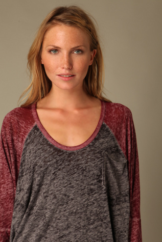 Washed Black/burgundy