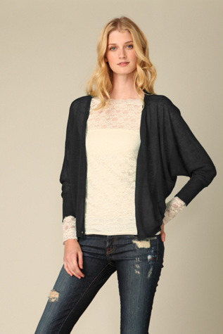 Sheer Dolman Sweater