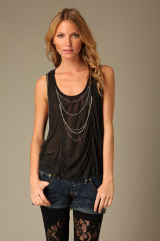 Draping Chains Tank