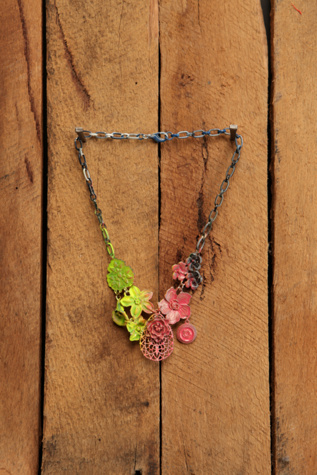 Flower Cluster Necklace
