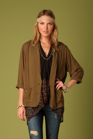 Long Drippy Jacket