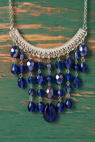 Stone Bib Necklace