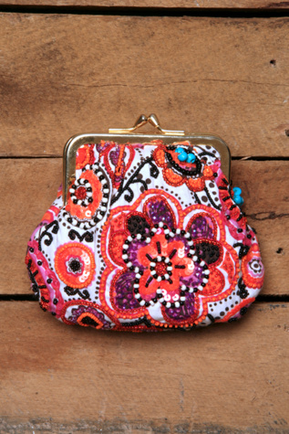 Pretty In Beads Coin Purse