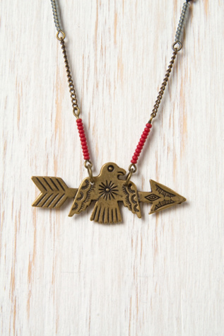 Eagle Arrow Necklace