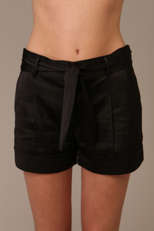 Habitual Teo Tie Shorts :  pleated shorts shorts dress shorts black shorts