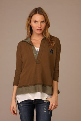 We The Free Rugby Clover Top