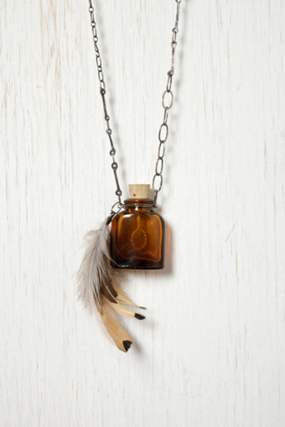Vintage Bottle Necklace