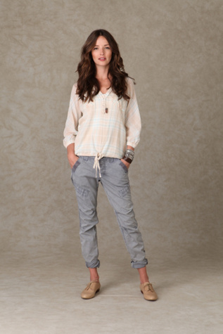 Herringbone Utility Pant