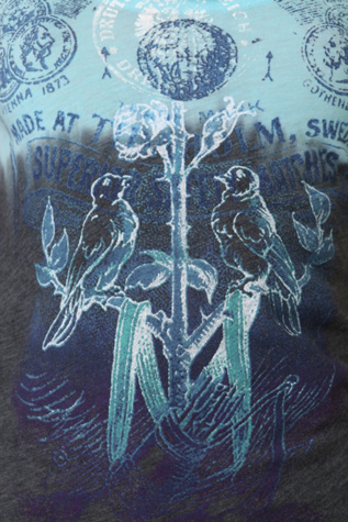 Turquoise/Washed Black Com