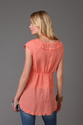 Coral Hot Embroidered