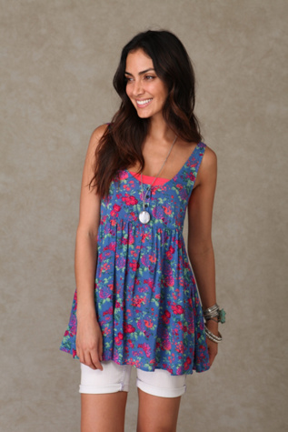 Floral Sleeveless Tank