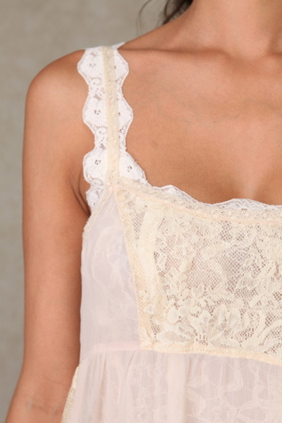 Chiffon & Lace Slip