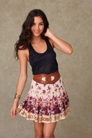 Floral Caravan Skirt