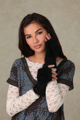 Angora Convertible Glove