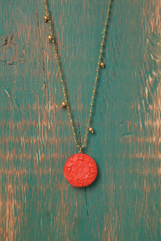 Zen Engraved Pendant