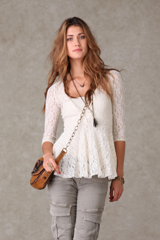 Oo La La Lace Top