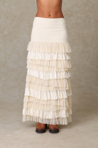 FP ONE Ruffled Layers Maxi Skirt