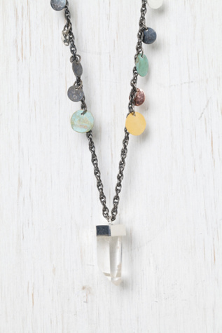 Quartz Pendant Necklace