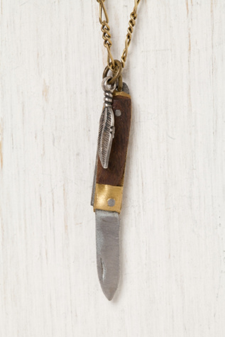 Pocket Knife Necklace