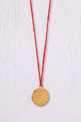 Gold Coin Pendant