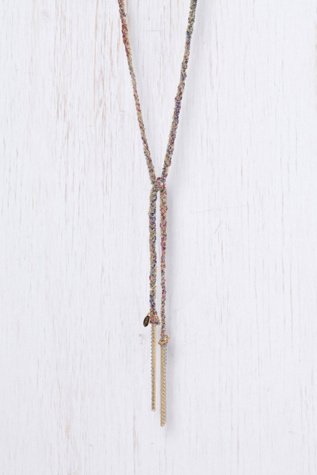 Braided Chain Lariat