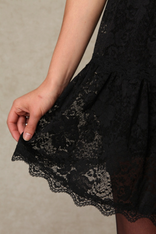 Peekaboo Lace Slip