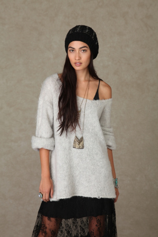Fuzzy Oversized Pullover