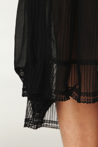 Sheer Pleated Slip