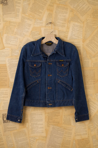 Free People Vintage Wrangler Jean Jacket in vintage-jeans