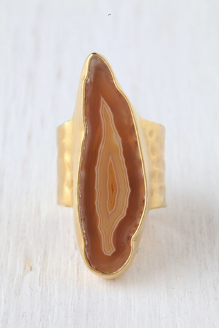 Mexican Agate Ring