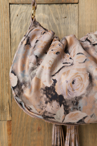 Floral Tassel Crossbody