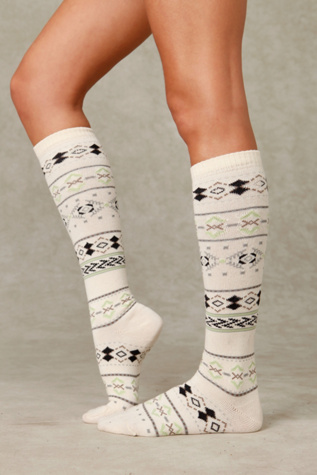 Printed Knee Sock