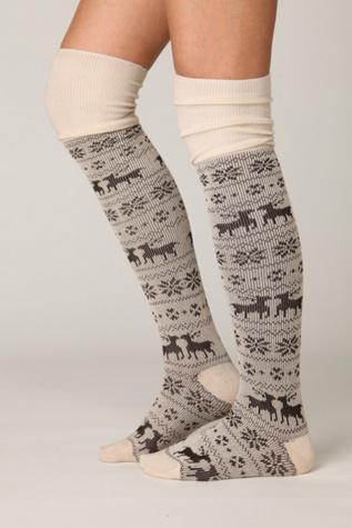 Hunting for Fairisle Tall Sock