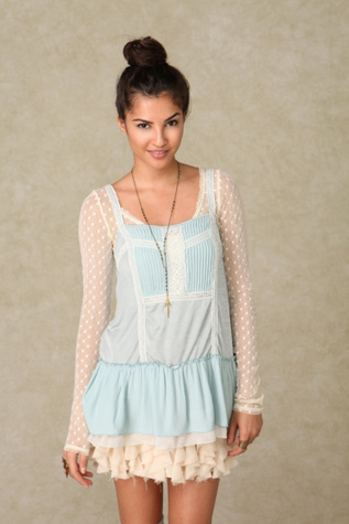 Insideout Lace Cami Tunic