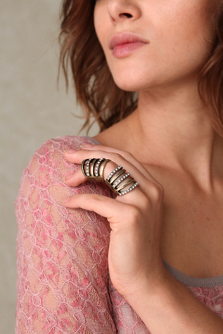 Banded Knuckle Ring