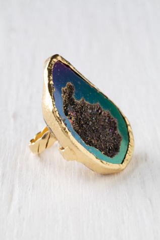 Crystal Crater Ring