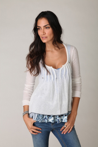 Plush Embellished Pullover