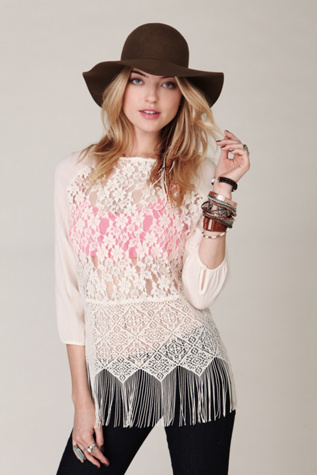Windows of Lace Top