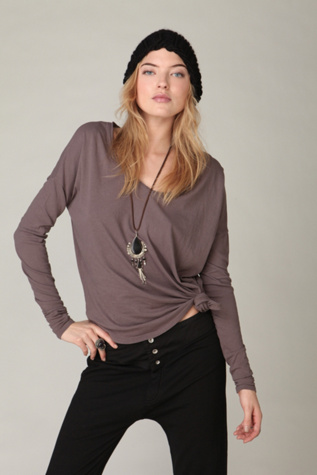 V-Neck Beheaded Tee