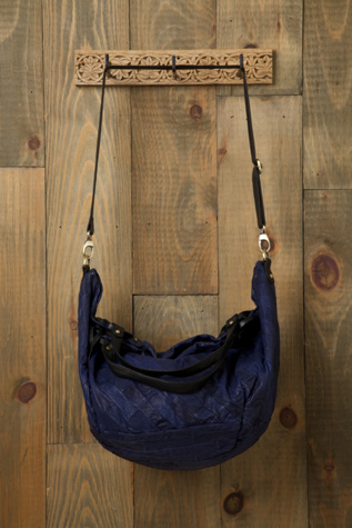 Pieced Leather Bag