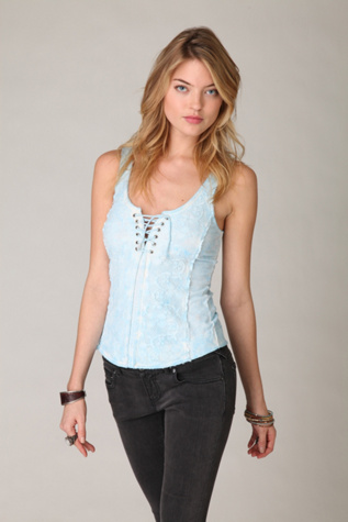 Sparrow Crochet Corset Top
