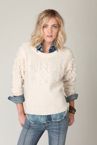 Ever Pom Pom Pullover Sweater