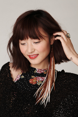 Meeko Feather Earring