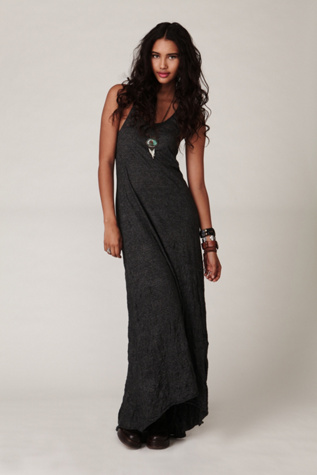 Crinkle Maxi Dress