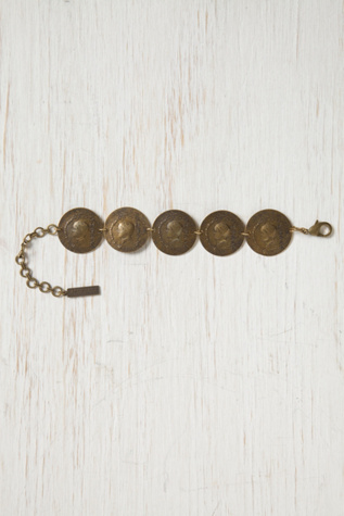Traded Coin Bracelet