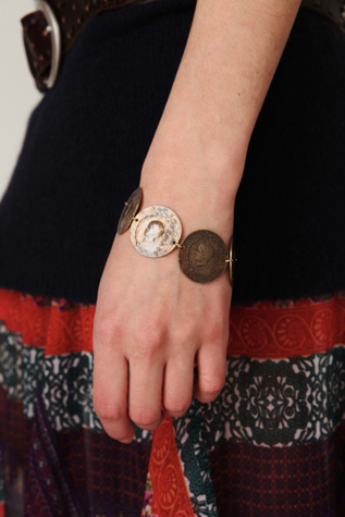 Traded Coin Bracelet