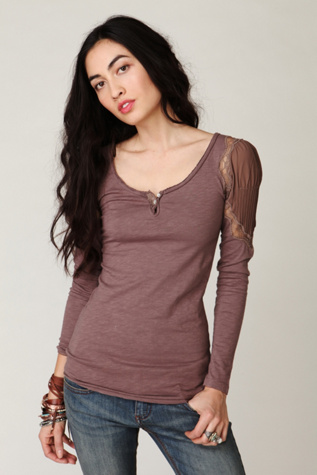 Garden Picnic Slub Henley